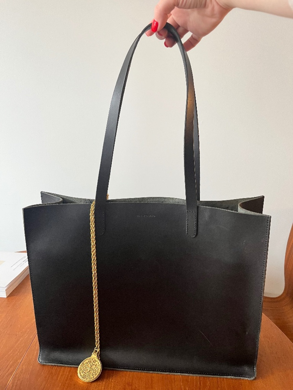 Black Leather Bag